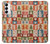 S2854 Cute Xmas Pattern Case For Samsung Galaxy S23