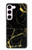 S2896 Gold Marble Graphic Printed Case For Samsung Galaxy S23