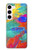 S2942 Brush Stroke Painting Case For Samsung Galaxy S23