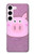 S3269 Pig Cartoon Case For Samsung Galaxy S23