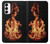 S3379 Fire Frame Case For Samsung Galaxy S23