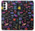 S3433 Vintage Neon Graphic Case For Samsung Galaxy S23
