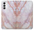 S3482 Soft Pink Marble Graphic Print Case For Samsung Galaxy S23