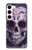 S3582 Purple Sugar Skull Case For Samsung Galaxy S23