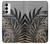 S3692 Gray Black Palm Leaves Case For Samsung Galaxy S23
