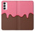 S3754 Strawberry Ice Cream Cone Case For Samsung Galaxy S23