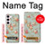 S3910 Vintage Rose Case For Samsung Galaxy S23