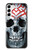 S0223 Vampire Skull Tattoo Case For Samsung Galaxy S23 Plus