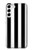 S2297 Black and White Vertical Stripes Case For Samsung Galaxy S23 Plus S2297 Black and White Vertical Stripes Case For Samsung Galaxy S23 Plus