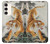 S2751 Chinese Tiger Brush Painting Case For Samsung Galaxy S23 Plus