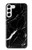 S2895 Black Marble Graphic Printed Case For Samsung Galaxy S23 Plus