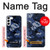S2959 Navy Blue Camo Camouflage Case For Samsung Galaxy S23 Plus