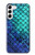S3047 Green Mermaid Fish Scale Case For Samsung Galaxy S23 Plus