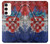 S3313 Croatia Flag Vintage Football Graphic Case For Samsung Galaxy S23 Plus