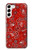 S3354 Red Classic Bandana Case For Samsung Galaxy S23 Plus