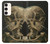 S3358 Vincent Van Gogh Skeleton Cigarette Case For Samsung Galaxy S23 Plus