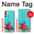 S3428 Aqua Wood Starfish Shell Case For Samsung Galaxy S23 Plus