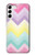 S3514 Rainbow Zigzag Case For Samsung Galaxy S23 Plus