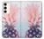 S3711 Pink Pineapple Case For Samsung Galaxy S23 Plus