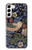 S3791 William Morris Strawberry Thief Fabric Case For Samsung Galaxy S23 Plus