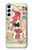 S3820 Vintage Cowgirl Fashion Paper Doll Case For Samsung Galaxy S23 Plus