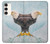 S3843 Bald Eagle On Ice Case For Samsung Galaxy S23 Plus