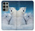 S0285 Polar Bear Family Arctic Case For Samsung Galaxy S23 Ultra