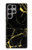 S2896 Gold Marble Graphic Printed Case For Samsung Galaxy S23 Ultra