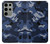 S2959 Navy Blue Camo Camouflage Case For Samsung Galaxy S23 Ultra