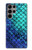 S3047 Green Mermaid Fish Scale Case For Samsung Galaxy S23 Ultra