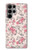 S3095 Vintage Rose Pattern Case For Samsung Galaxy S23 Ultra