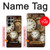 S3172 Gold Clock Live Case For Samsung Galaxy S23 Ultra