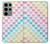 S3499 Colorful Heart Pattern Case For Samsung Galaxy S23 Ultra