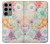 S3705 Pastel Floral Flower Case For Samsung Galaxy S23 Ultra