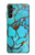 S2685 Aqua Turquoise Gemstone Graphic Printed Case For Samsung Galaxy A14 5G