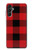 S2931 Red Buffalo Check Pattern Case For Samsung Galaxy A14 5G