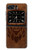 S2529 Leo Zodiac Tattoo Brown Graphic Print Case For Motorola Moto Razr 2022