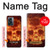 S3881 Fire Skull Case For OnePlus Nord N300