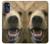 S0840 Grizzly Bear Face Case For Motorola Moto G 5G (2023)