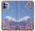 S1060 Mount Fuji Sakura Cherry Blossom Case For Motorola Edge+ (2023), X40, X40 Pro, Edge 40 Pro