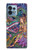 S1240 Bali Painting Case For Motorola Edge+ (2023), X40, X40 Pro, Edge 40 Pro