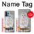 S1566 Snowy Owl White Owl Case For Motorola Edge+ (2023), X40, X40 Pro, Edge 40 Pro
