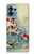 S1654 Koi Carp Fish Art Painting Case For Motorola Edge+ (2023), X40, X40 Pro, Edge 40 Pro