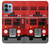 S2058 England British Double Decker Bus Case For Motorola Edge+ (2023), X40, X40 Pro, Edge 40 Pro