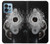 S2387 Gun Bullet Hole Glass Case For Motorola Edge+ (2023), X40, X40 Pro, Edge 40 Pro