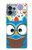 S2521 Cute Nerd Owl Cartoon Case For Motorola Edge+ (2023), X40, X40 Pro, Edge 40 Pro