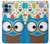 S2521 Cute Nerd Owl Cartoon Case For Motorola Edge+ (2023), X40, X40 Pro, Edge 40 Pro