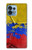 S3306 Colombia Flag Vintage Football Graphic Case For Motorola Edge+ (2023), X40, X40 Pro, Edge 40 Pro