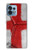 S3316 England Flag Vintage Football Graphic Case For Motorola Edge+ (2023), X40, X40 Pro, Edge 40 Pro