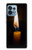 S3530 Buddha Candle Burning Case For Motorola Edge+ (2023), X40, X40 Pro, Edge 40 Pro